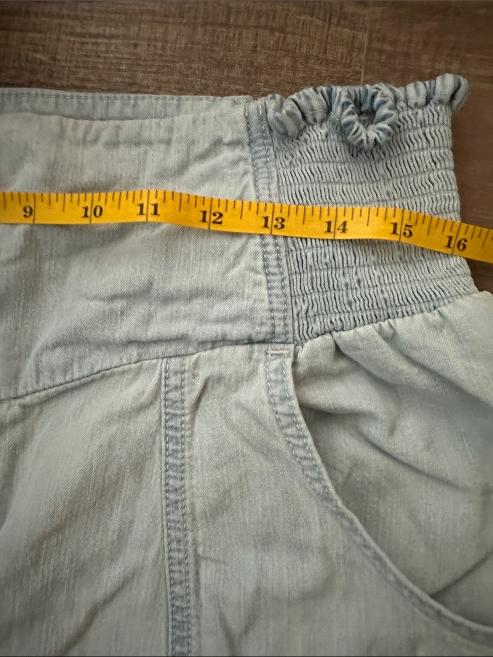 Free People We The Free Light Blue Lunan Harem Pull-On Pants - Picture 9 of 15